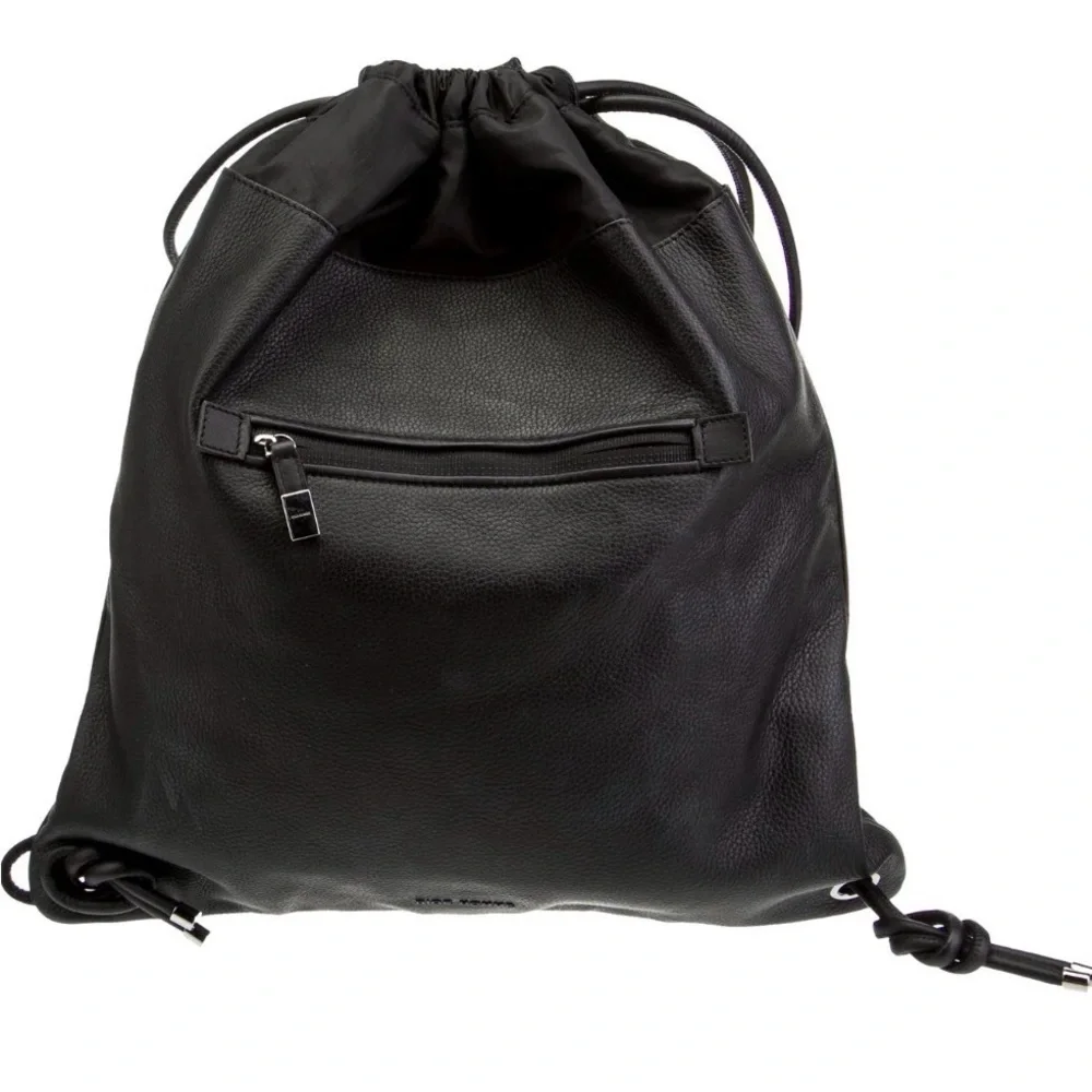 Dior Homme Black Leather Backpack